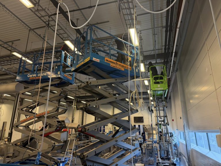 Elektrisk anlegg i industribygg